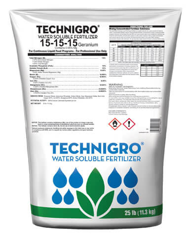Technigro® 15-15-15 Geranium