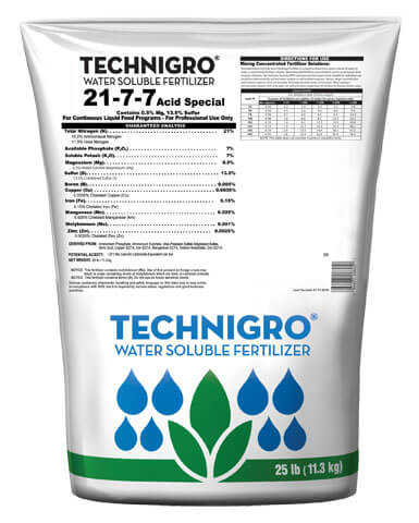 Technigro® 21-7-7 Acid Special